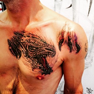 tatuaje de dragon