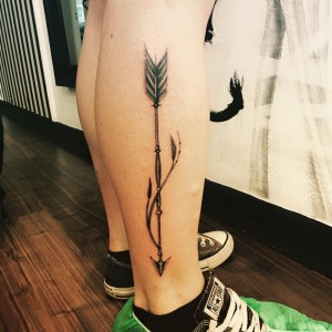 Tatuaje de flechas